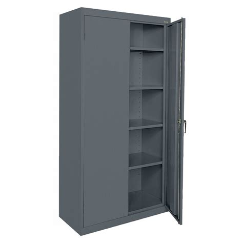 sandusky steel cabinet shelves|Sandusky Classic Steel Freestanding Garage Cabinet in Gray .